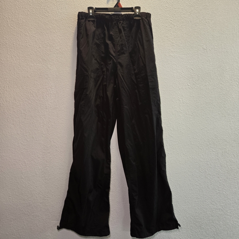 Pink Victoria's Secret‎ Size Small Black Joggers Running Track Suit Pants